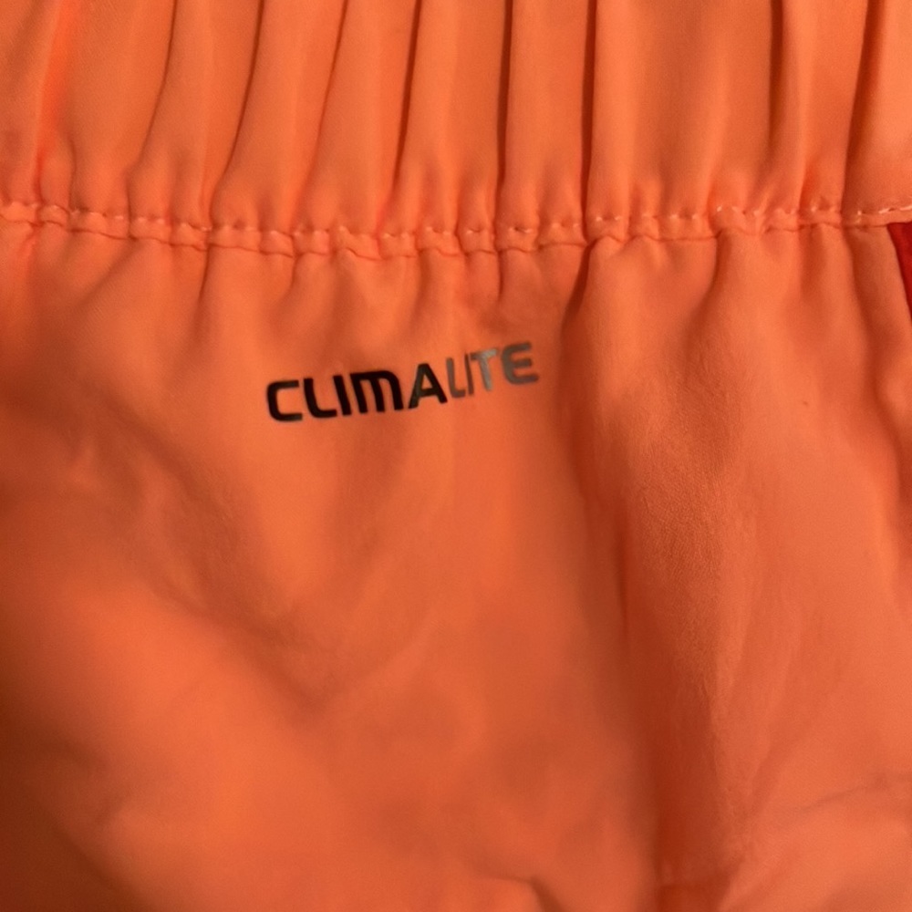Adidas neon orange shorts​ - Picture 3 of 4